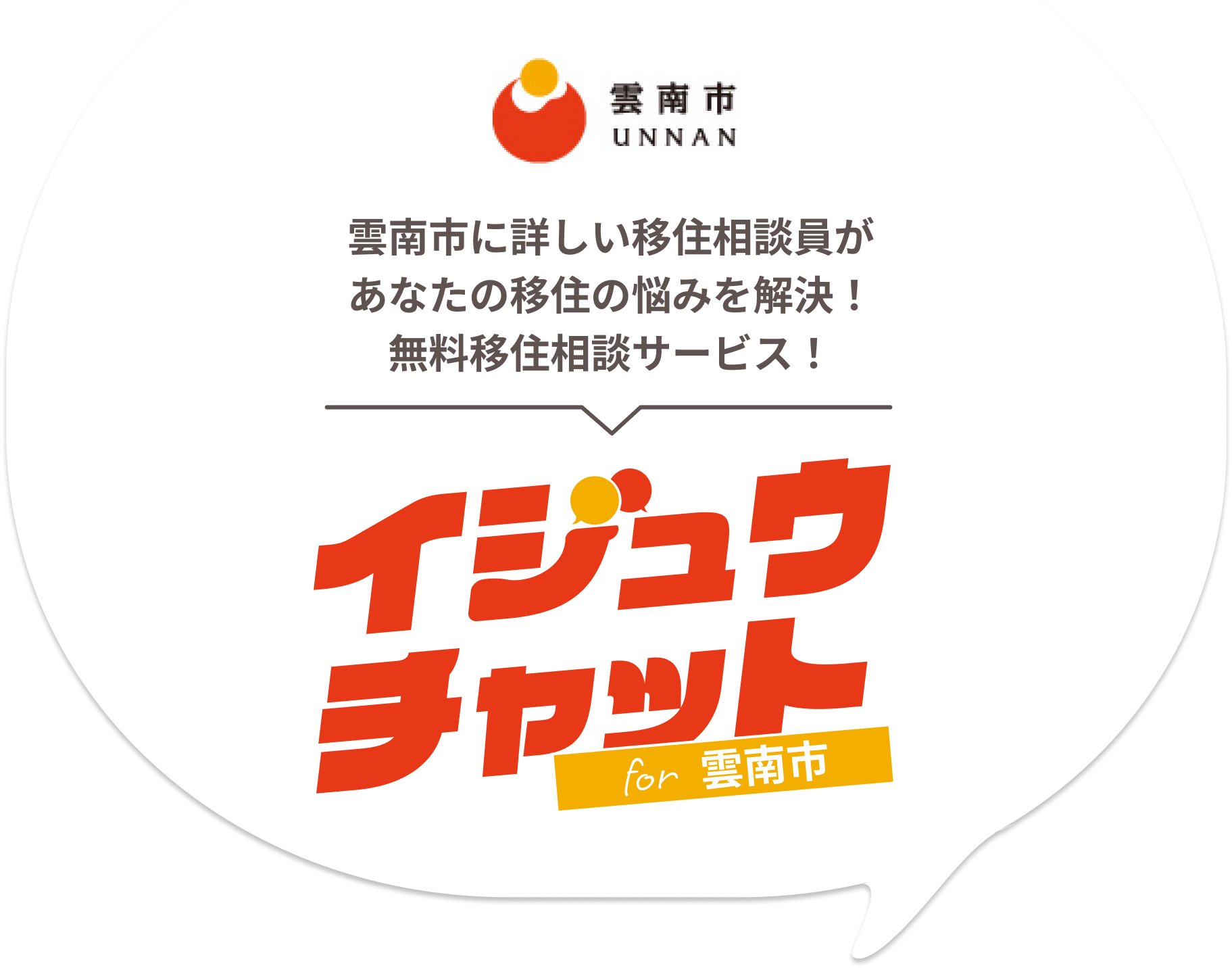 イジュウチャットの吹き出し